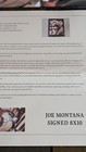 JOE MONTANA AUTOGRAPHED 8X10 With COA! San Francisco 49ers HOF  — photo 4