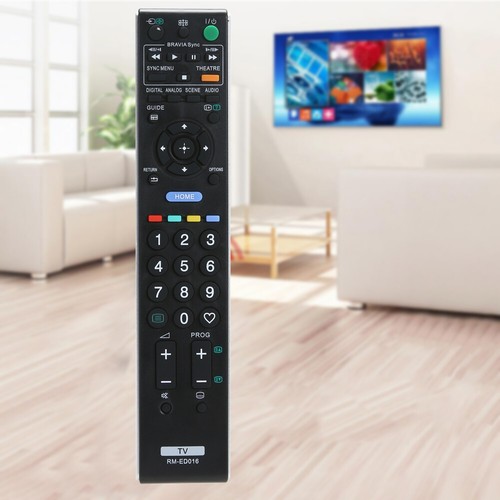 fr TV Remote Control Replacement Wireless Remote Control Black for Sony RM-ED016 - Photo 1/4