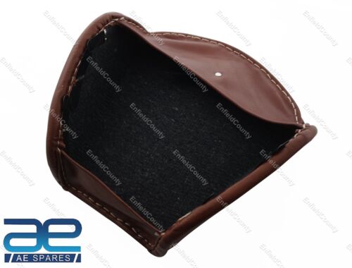 Pour Royal Enfield Lycett Faux Cuir Avant & Arrière Solo Siège Housse Paire - Photo 12/18