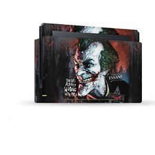 BATMAN ARKHAM CITY GRAPHICS VINYL SKIN DECAL FOR NINTENDO SWITCH CONSOLE  DOCK