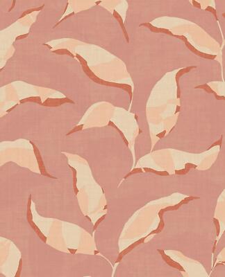 Eijffinger Tapete Twist 318054 Blätter creme rosa Vlies Vliestapete 