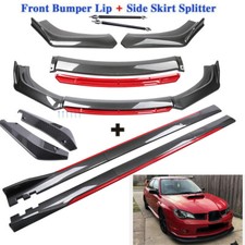 For Subaru Impreza Wrx Front Bumper Lip Spoiler 78.7 Side Skirt Rear Lip Carbon For Subaru Impreza Wrx Front Bumper Lip Spoiler 78.7 Side Skirt Rear Lip Carbon