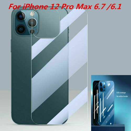 For iPhone 14/ 14 Pro Rear Cover Film Anti-Scratch Tempered Glass Back Protector - Zdjęcie 2 z 11