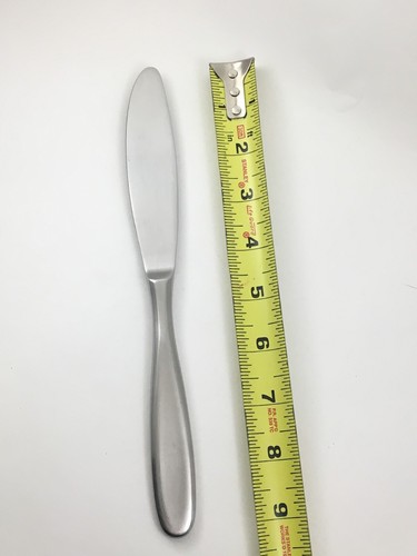 Retroneu TIVOLI / CONTOUR Edelstahl Satin Tafelmesser Silberbesteck Besteck - Bild 1 von 4