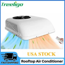 12V Heat&Cool Air Conditioner RV Rooftop Electric Parking AC Unit for RV Caravan
