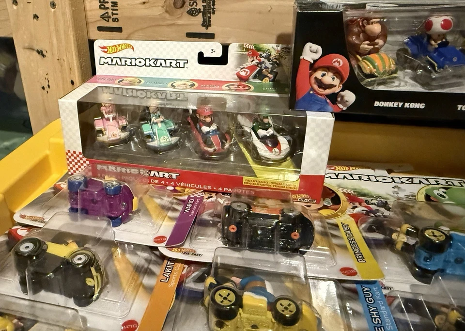 Mario Kart Hot Wheels Lote 45 Karts Nuevo Precintado.  Huesos secos Lakota Rosalina ++ Foto 4 de 4