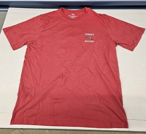 Tommy Bahama Graphic T-Shirt "That's Just The Tequila Talking" Red - Men's Large - Picture 2 of 8