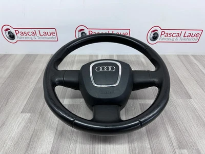 Audi A3 8P Original Loch-Leder Lenkrad DSG Schaltwippen komplett 4F0419091AN TNA - Bild 1 von 4