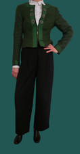 G&ouml;ssl Trachtenjacke Jacke Trachten Janker Blazer Gr&uuml;n Leinen Gr. 36