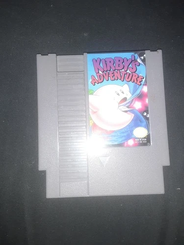 Nintendo 574849006 Kirby's Adventure NES Video Game Loose cart working battery