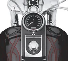 Harley-Davidson Flush Mount Fuel Cap and Gauge Kit 75027-08D