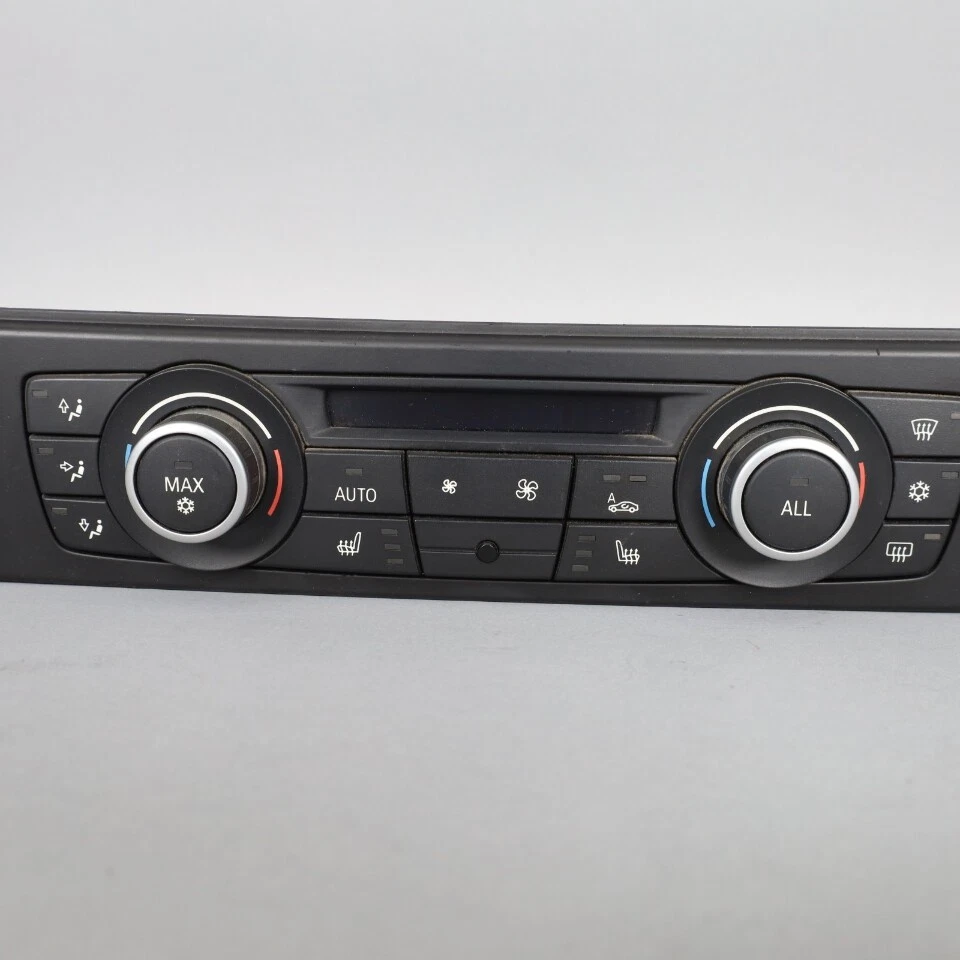 Panel de control de clima 10-13 BMW 128i 135i 328i 335i M3 X1 64119250393 OEM usado Foto 4 de 4