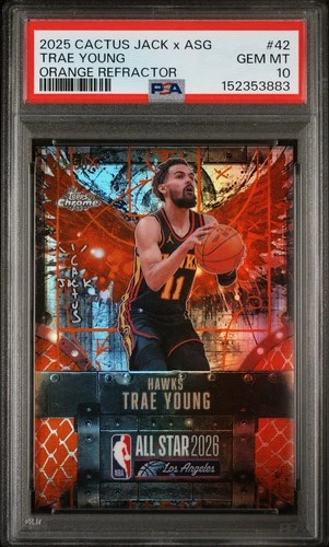 2025 Topps Trae Young Base (PSA 10)