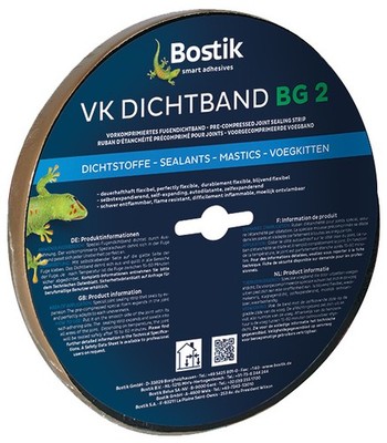 Bostik Vk Dichtband BG 2 Schwarz 20 x 6-30 5m