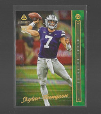 2022 Panini Luminance #105 Skylar Thompson Green RC SP #/99 Miami Dolphins