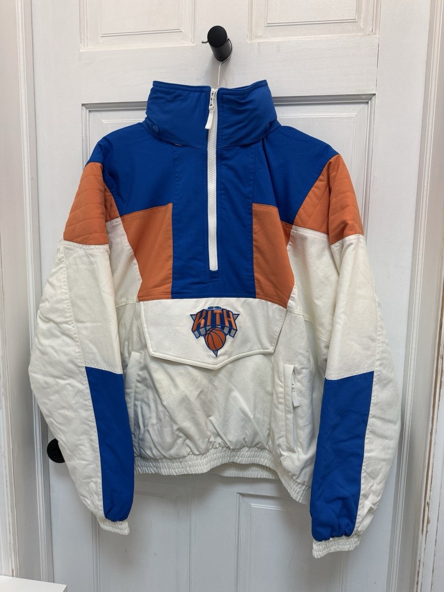 Knicks x Kith Quarter Zip Anorak Jacket | Silk | Medium | eBay