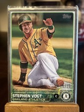 2015 Topps - Stephen Vogt #652 #ed 20/20 - Metal Frame Variation