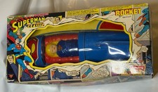 Superman Classic Rocket Tin Toy Friction Motor by Schylling 2001