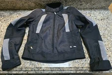 BMW Motorrad Women's Venting Black Air Shell Jacket Size 38 Motorcycle Armored 