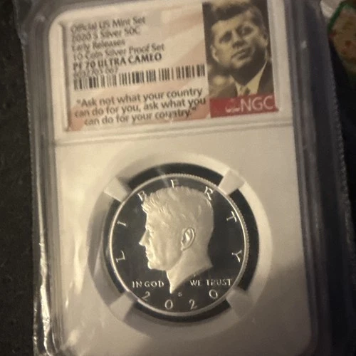 Kennedy Pf70 1998,2018,2018,1993,2015,2019,2021,2013,2019,