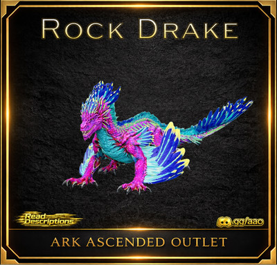 Ark Survival Ascended-ASA-PVE-Rock Drake-Dino-PC/PS5/XBOX-Official-AAO