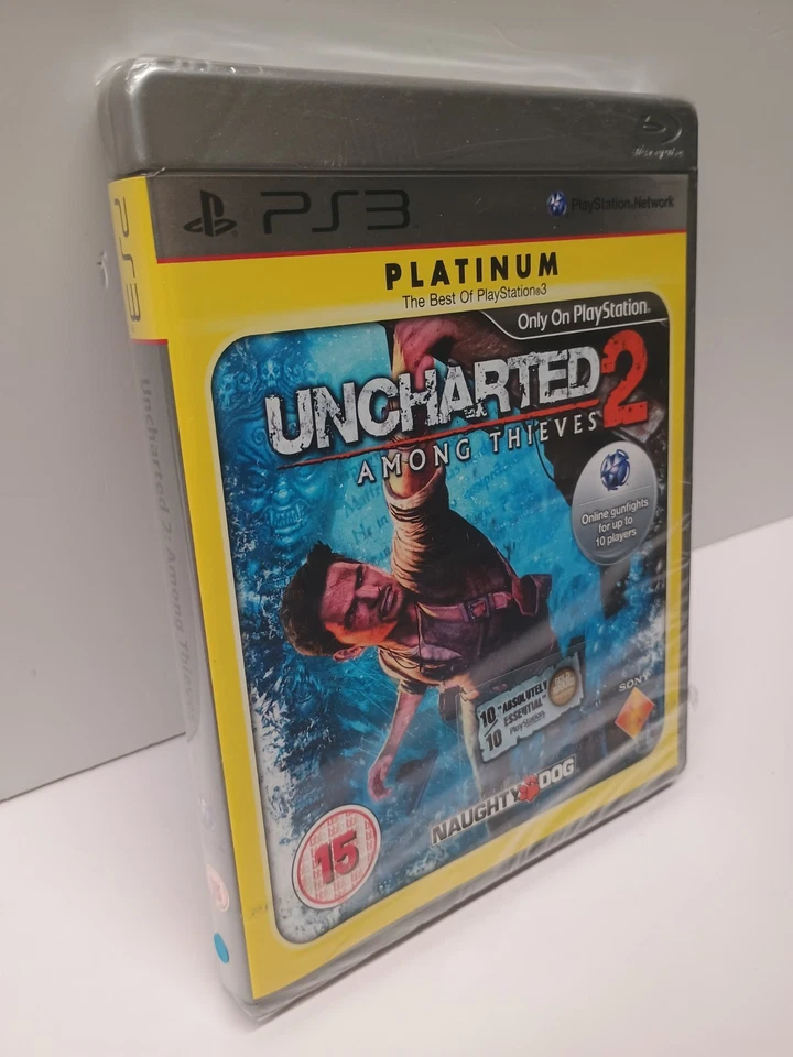 Sony PS3 Uncharted 2 - Among Thieves Game Blu-ray *New And Sealed* Platinum - Image 2 of 4