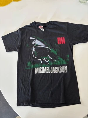 80s Vintage Michael Jackson Shirt L Pepsi BAD Tour Royal First Class - Bild 1 von 4