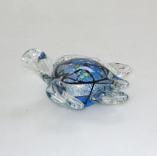 Australian Studio Art Glass Turtle Paperweight