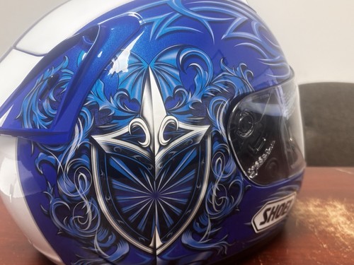 Shoei X-11 Kagayama 2 Full Face Road Bike Motorcycle Helmet Blue Size Large - Picture 7 of 20