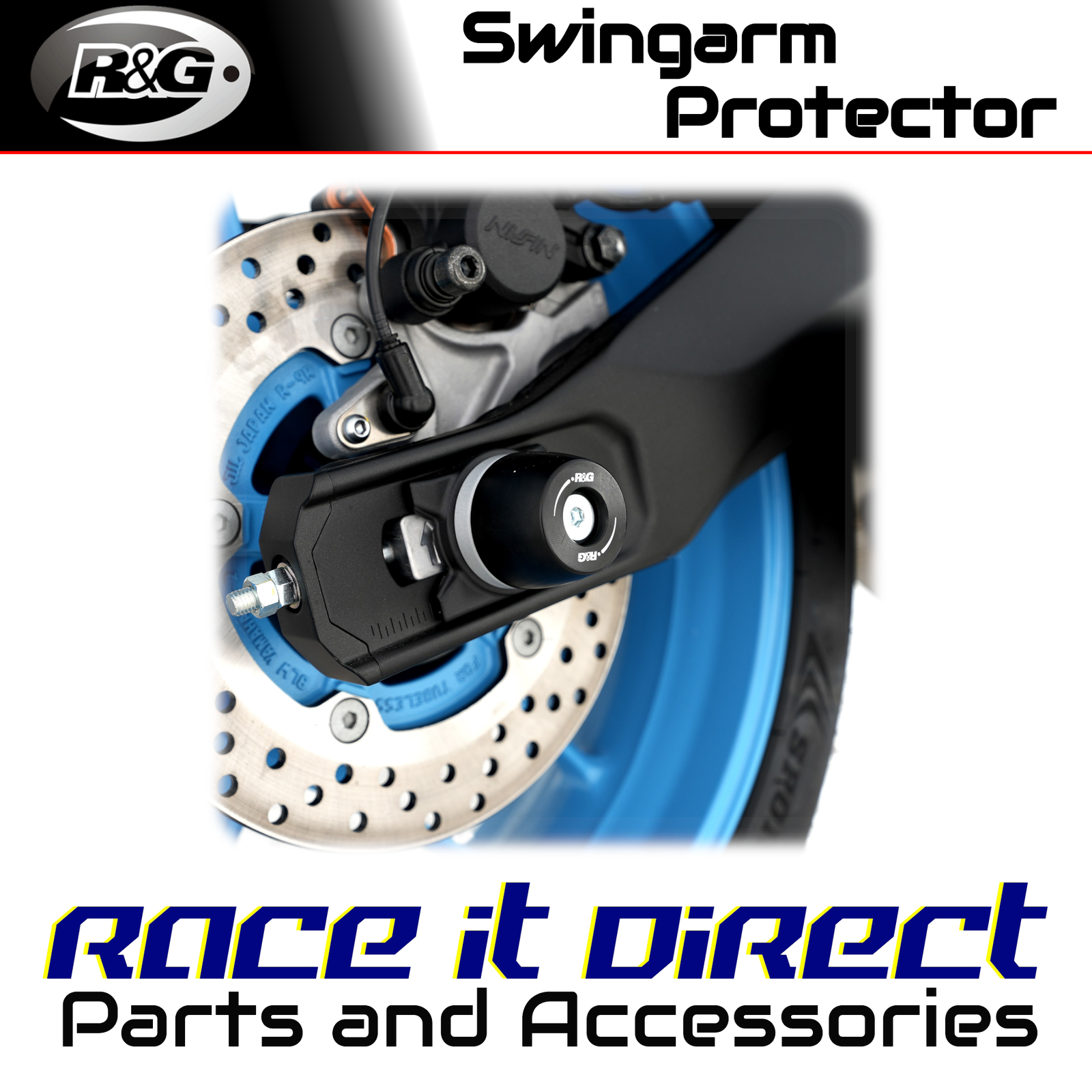 R&G - SP0117BK - Swingarm Protectors