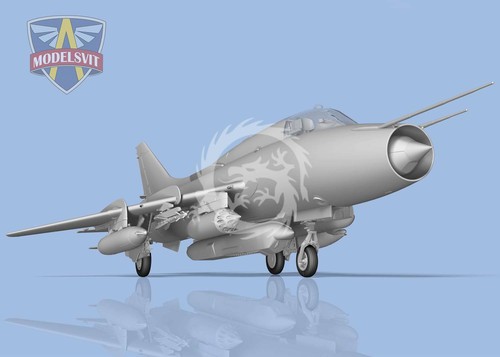 Su-17M3R Reconnaissance fighter-bomber ModelSvit 72048 1/72 scale - Picture 3 of 6