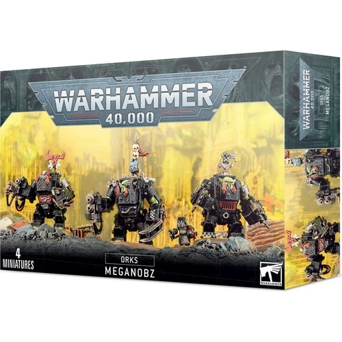 Warhammer 40,000 Orks Meganobz Plastic Miniature Set 50-08