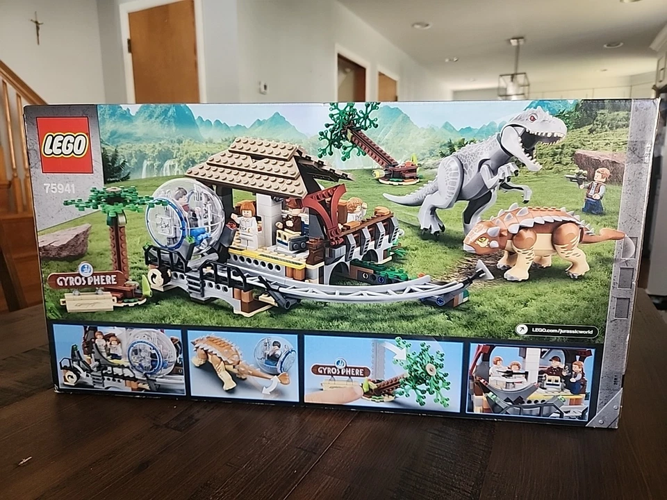 LEGO Jurassic World 75941 - Indominus Rex versus Ankylosaurus - NEW Sealed Box - Image 2 of 2