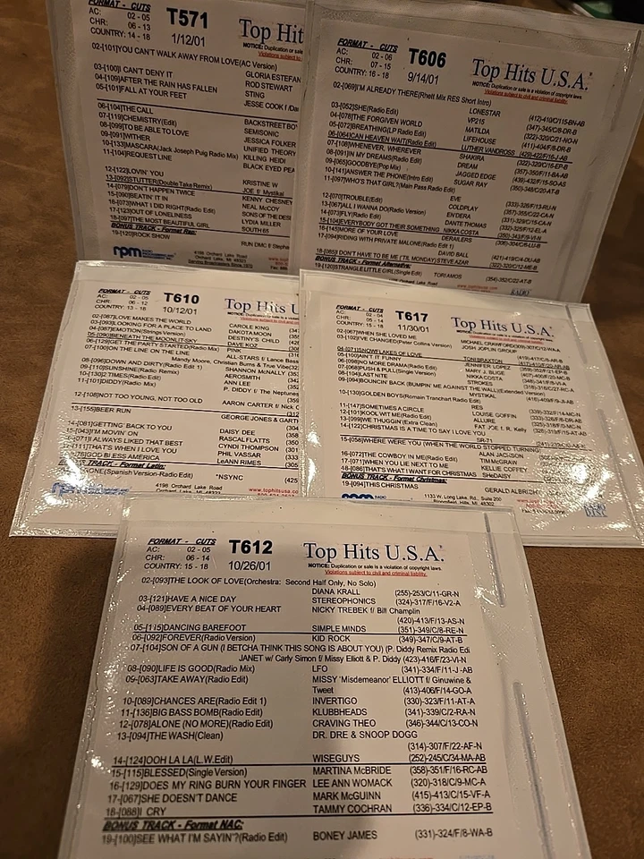 TOP HITS U.S.A. (2001  50cds ) Foto 2 de 4