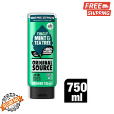 Original Source Mint & Tea Tree Shower Gel, 100 Percent Natural Fragrance,750 ml 6.53 per litre