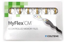 Coltene Whaledent H8210415 HyFlex CM NiTi Endodontic Files .04 21mm #15 6/Pk