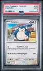 2024 POKEMON TWM EN #136 SNORLAX PSA 9 TWILIGHT MASQUERADE POP 36
