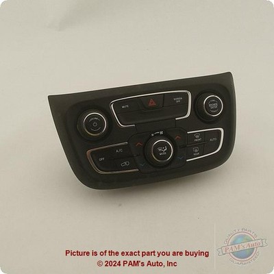 Used A/C Selector Switch fits: 2019 Jeep Compass AC w/dual zone control w/integr