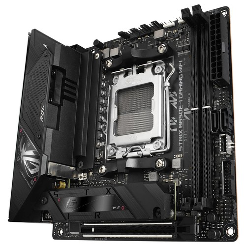 ASUS ROG Strix B650E-I Gaming WiFi AMD AM5 DDR5 Mini-ITX Motherboard 2.5G LAN - Afbeelding 2 van 8