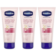 Vaseline Lotion, Healthy Hands Stronger Nails with Keratin 3-Pack   Intensive Ca