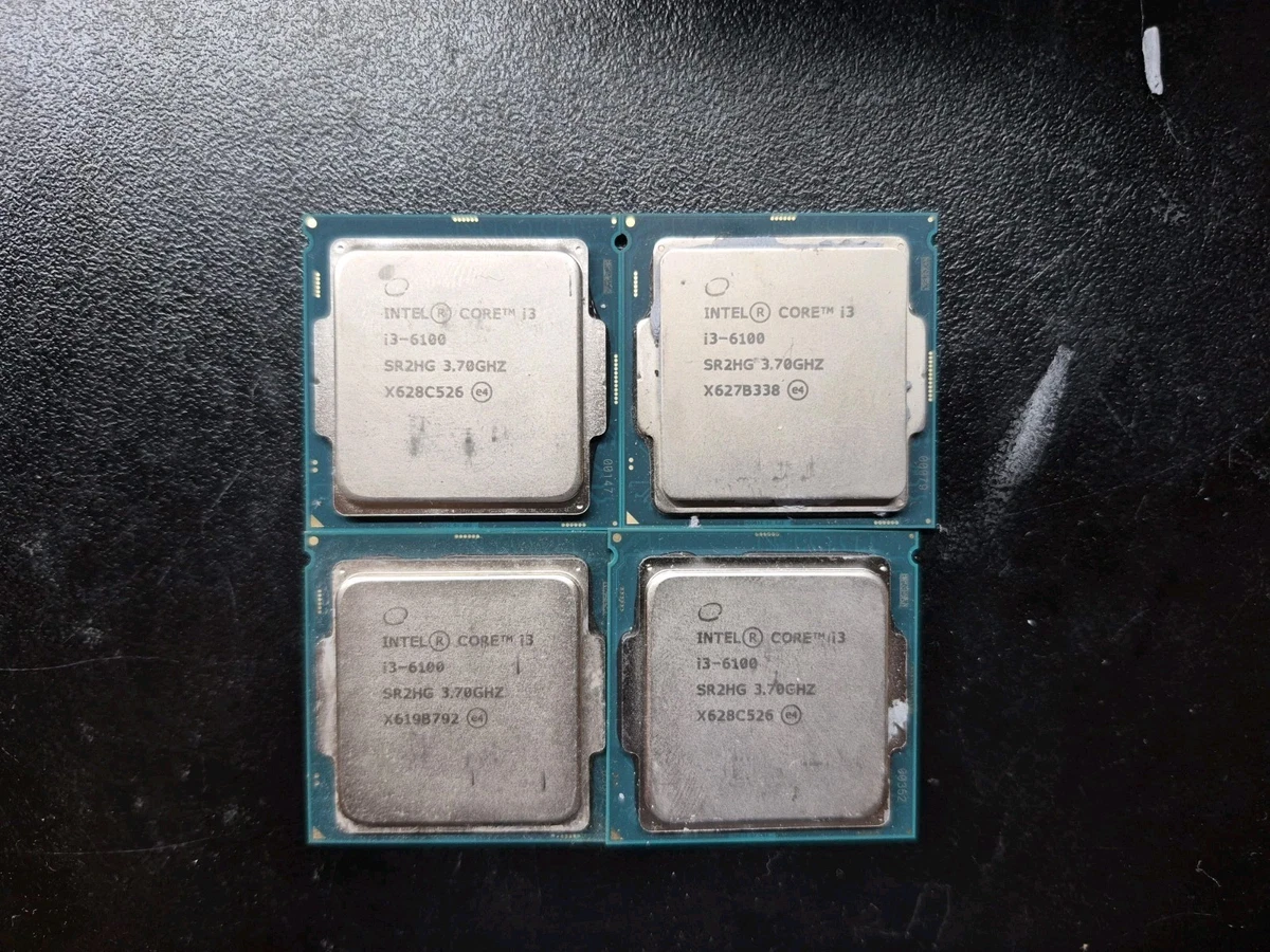 25+ Intel Core i3-6100 Processor Model Computer Processors (CPUs