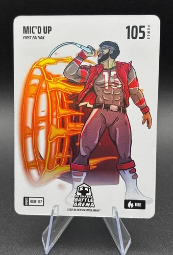 Bo Jackson Battle Arena Update- MIC'D UP "Mike Evans" Blizzard BF Fire #BLBF-157