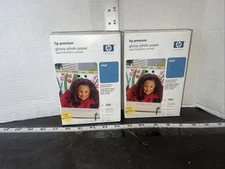 HP Premium GLOSSY 4X6 Ink Jet Picture Photo Paper 100 SHEETS 10mil Papel Fotos