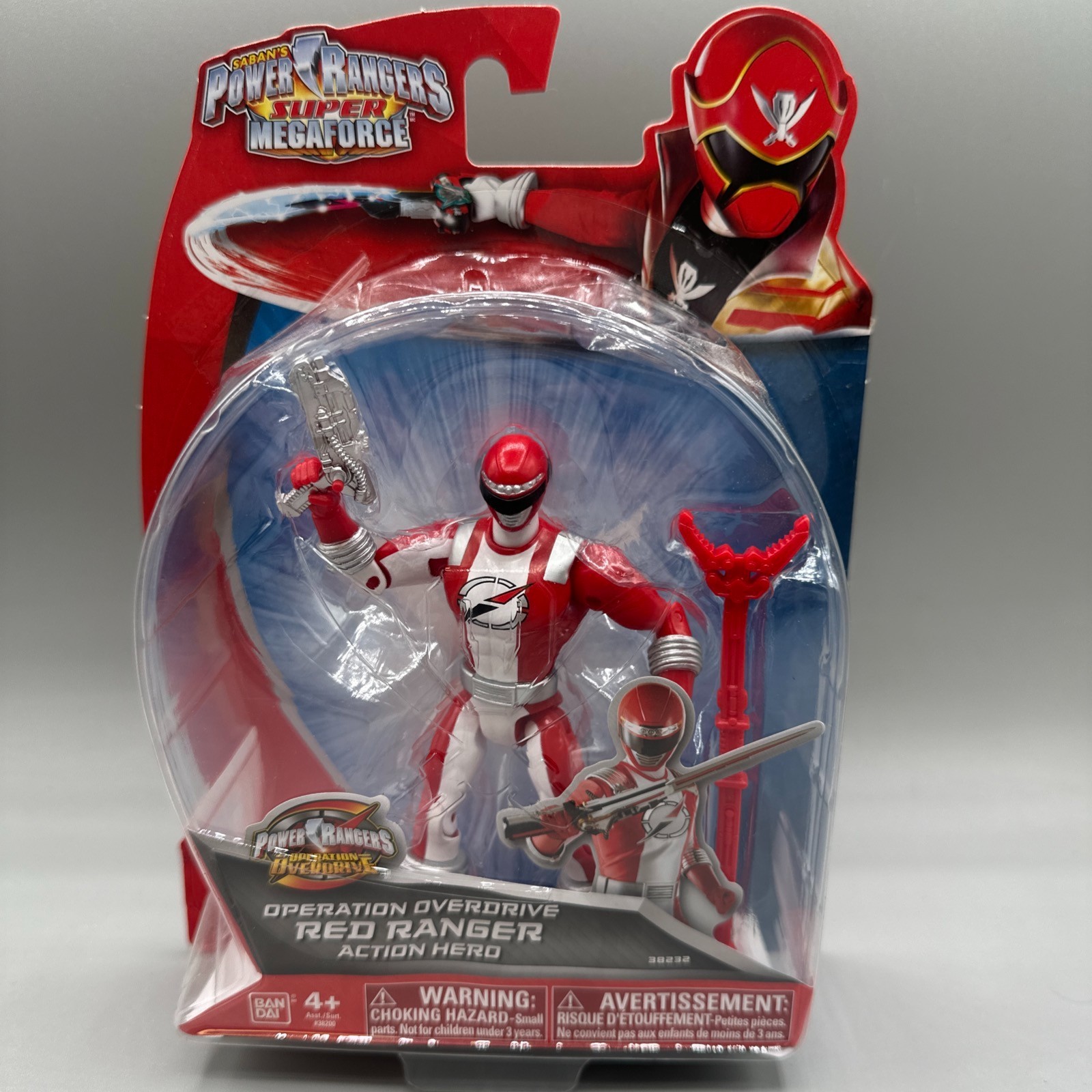 Power Rangers Super Megaforce 5" Operation Overdrive (2014) Bandai Action Hero