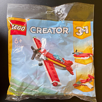 LEGO Creator 3 in 1 Kreiselpropeller-Flugzeug 30669 Polybag 48 Teile ab 6+