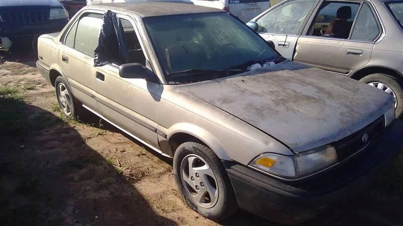 Driver Left Rear Side Door Sedan Manual Windows Fits 88-92 Toyota Corolla OEM Foto 3 de 4