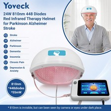 24W 810nm Near Infrared Brain Helmet for Stro...
