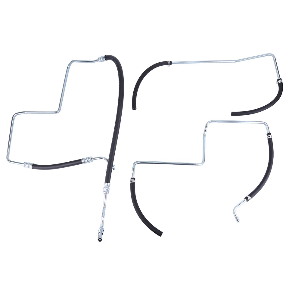 FOR 02-09 CHEVY CHEVROLET TRAILBLAZER ENVOY EXT GMC SET OF 3 POWER STEERING HOSE - Image 4 of 4