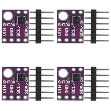 	4pcs Sht31d Temperature And Humidity Sensor Gysht31d Breakout Digital Output...