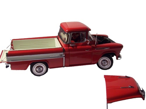 【希少】ダンバリーミント Chevrolet Pickup 1/24スケール Danbury Mint 1958 Chevrolet Apache Pickup Truck 1/24 Blue w/ Box
